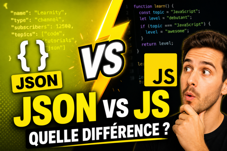 Comprendre JSON et les types de données en JavaScript